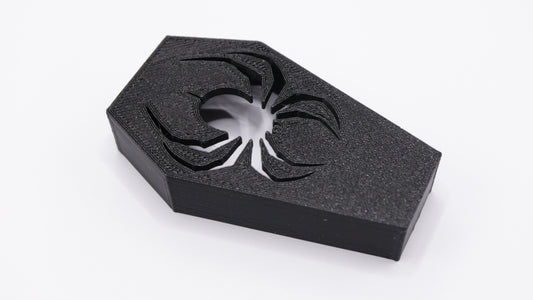 Spider Cut-Out Coffin Hide